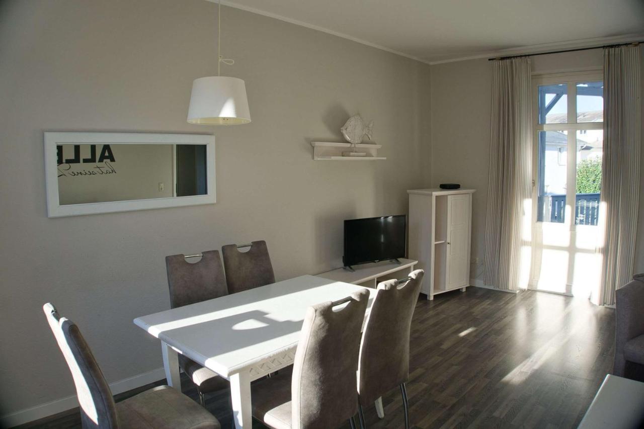 Balkon, Gratis Nutzung Vom Ahoi Erlebnisbad Und Sauna In Sellin - Residenz Strandeck Fewo01 Goehren  Dış mekan fotoğraf
