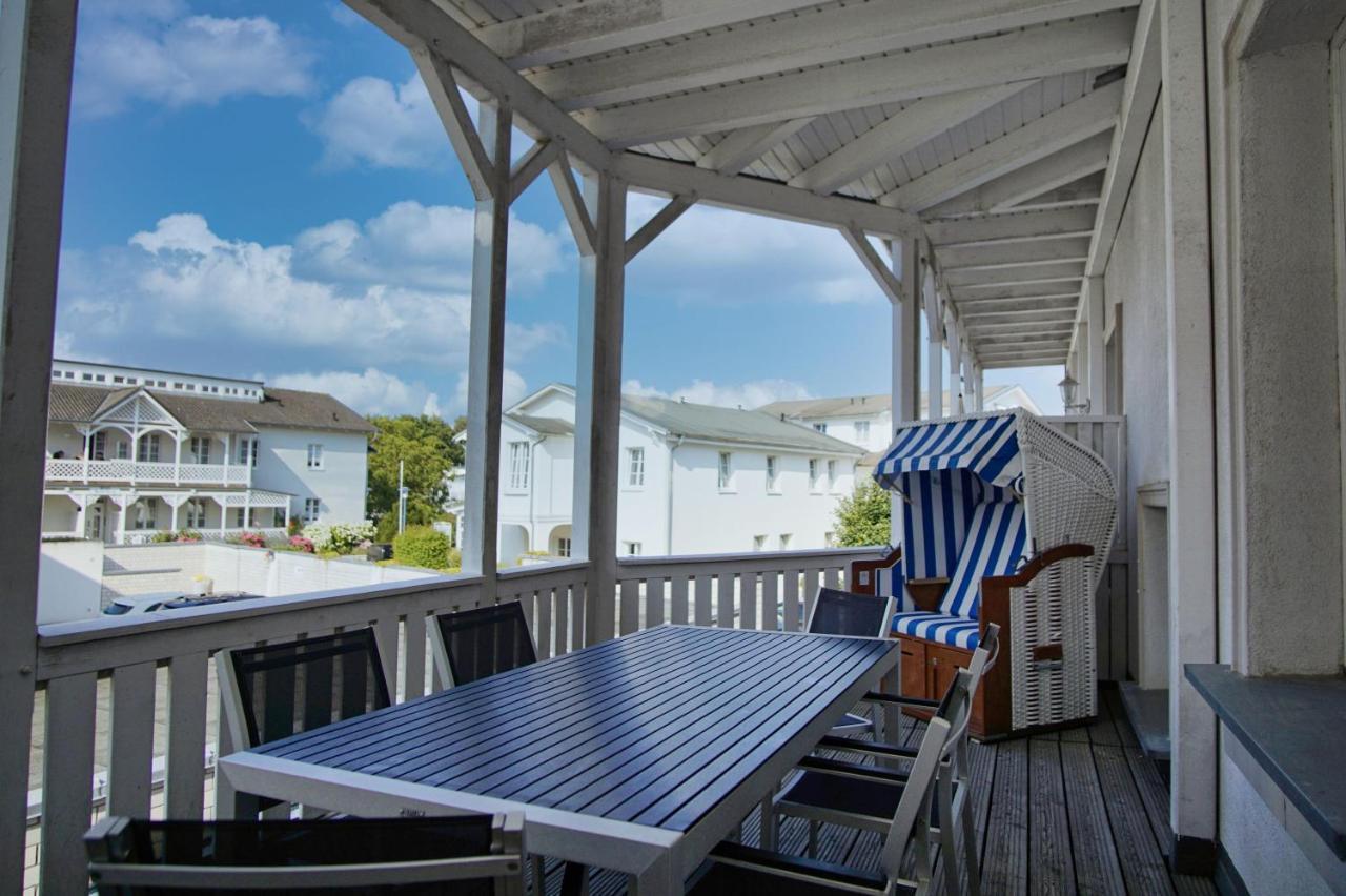 Balkon, Gratis Nutzung Vom Ahoi Erlebnisbad Und Sauna In Sellin - Residenz Strandeck Fewo01 Goehren  Dış mekan fotoğraf